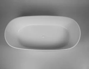 Bc Designs Crea Bath 1665 X 780 (no Waste) Matt White detail view - Image 2