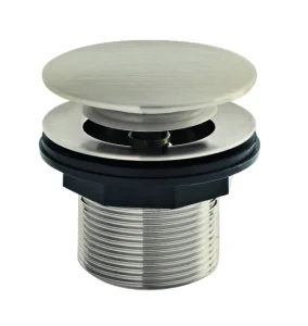 Bc Designs Push Down Bath Waste 60mm (unslotted) Brushed Nickel