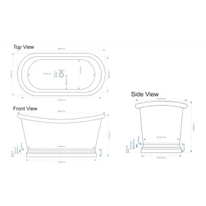 Bc Designs 1500 Copper Bath Nickel Inner Copper/nickel detail view - Image 3