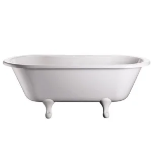 Burlington Classical Leg Set In White detail view - Image 2