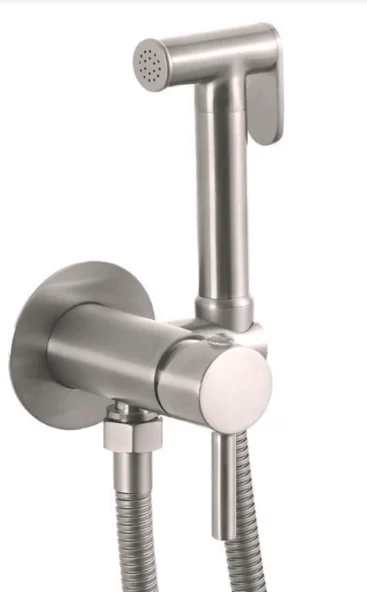 Just Taps Inox Single Lever Douche Set For Cold And Hot Operation