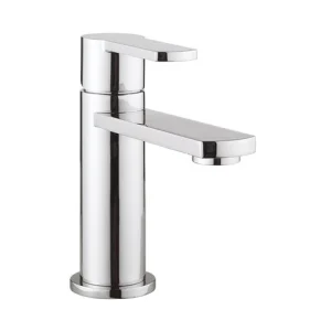 Crosswater Wisp Basin Monobloc with No Pop-Up Waste Deck Mounted Chrome