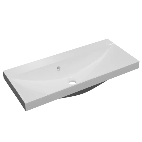 Faeber Silkstone Arc 800mm Gloss Basin