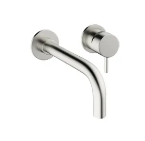 Crosswater MPRO Basin 2 Hole Set Brushed Nickel