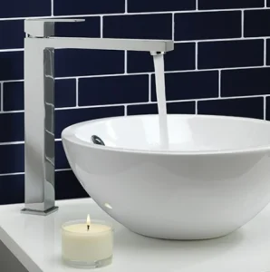 Crosswater Overflow Cover Chrome detail view - Image 2