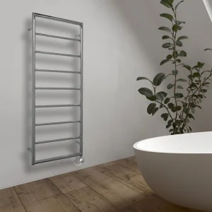 Jis Alfriston 1260/520 1260mm X 520mm Central Heating Satin Stainless Steel Radiator detail view - Image 4