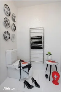 Jis Alfriston 1260/520 1260 X 520mm Radiator For Central Heating Polished Stainless Steel detail view - Image 2