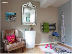 Jis Mayfield 320 1100 X 320mm Radiator For Central Heating Polished Stainless Steel