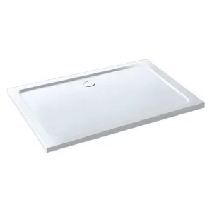 Eastbrook Volente 1800x760 Abs Stone Resin Tray White
