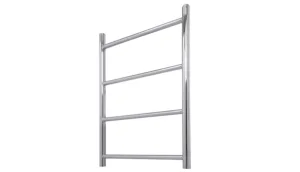 Vogue Pure Towel Radiator Heating Only - Chrome 700X425 detail view - Image 2