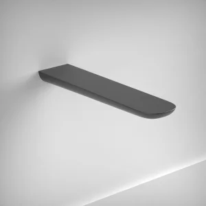 Ava Purity Wall Mounted Bath Spout - Brushed Black