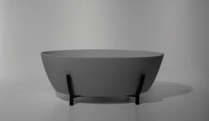 Bc Designs Essex Bath 1510 X 760 (no Waste) Industrial Grey detail view - Image 2