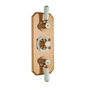 Bc Designs Victrion Triple 2-way Concealed Valve Copper