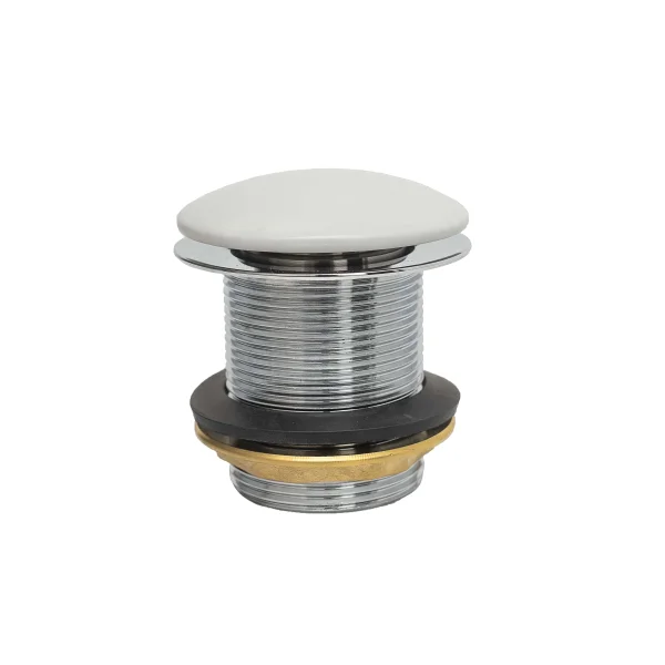 Bc Designs Push Down Bath Waste 60mm (unslotted) Powder Grey