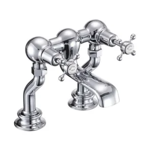 Burlington Qt Claremont Regal Deck Bath Chrome