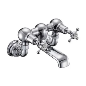 Burlington Qt Claremont Regal Wall Bath Chrome