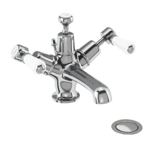 Burlington Qt Kensington 1h Basin Mixer Chrome