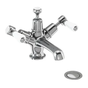 Burlington Qt Kensington 1h Basin Mixer Chrome