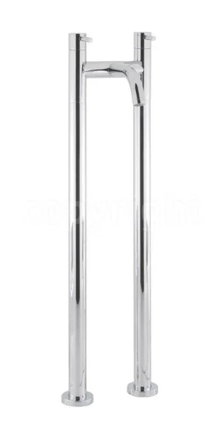 Crosswater Bath Legs Floor Standing 740mm Chrome