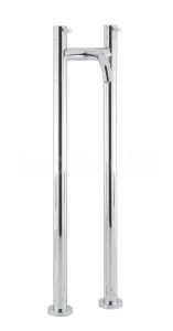 Crosswater Bath Legs Floor Standing 740mm Chrome