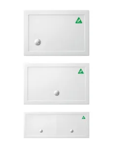 Crosswater Rectangular Shower Tray 900 x 1200 35mm Anti Slip
