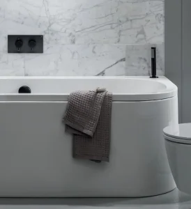 Crosswater Mpro 2 Handle Trimset (must Be Paired With Wlbp25x3r+) Matt Black detail view - Image 2