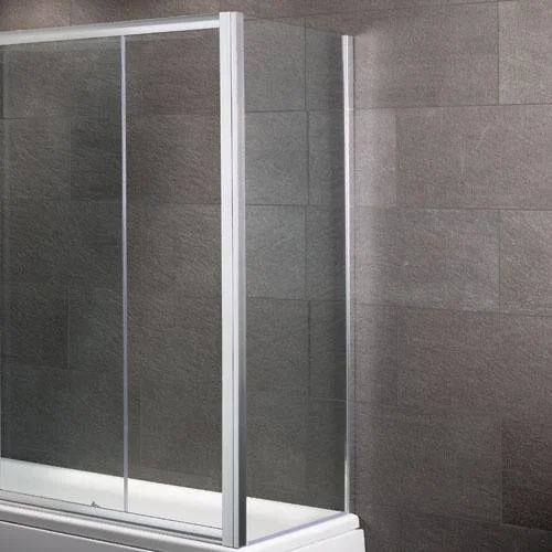 Eastbrook Volente 690x1475 Overbath End Panel Ec Glass Chrome Profiles