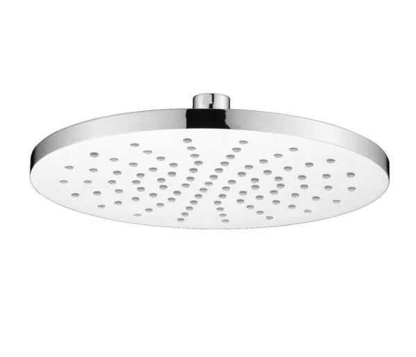 Just Taps Boker Round Overhead Shower 200mm Diameter Brass Chrome
