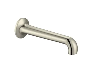 Just Taps Grosvenor Bath Spout Nickel Finish