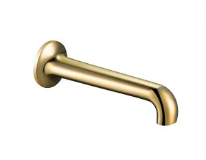Just Taps Grosvenor Bath Spout Light Gold