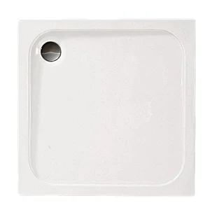 Merlyn Mstone Square Tray [including Waste] 800mm detail view - Image 3