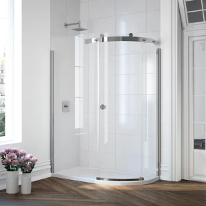 Merlyn 10 Series 1 Door Offset Quadrant Righthand 1400 X 800mm detail view - Image 2