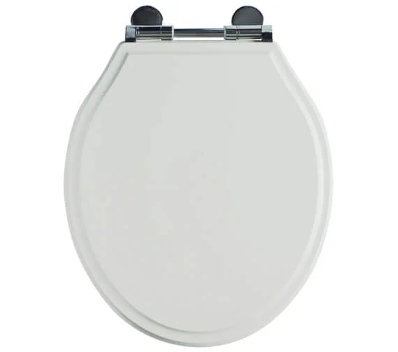 Roper Rhodes Hampton Painted Soft Close Toilet Seat - Chalk White