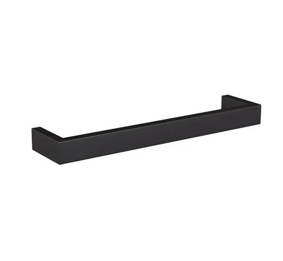 Thermosphere 12v Heated Towel Bar Double Square 450mm Matt Black