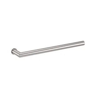 Thermosphere 12v Heated Towel Bar Single Round 500mm Diamond Polished detail view - Image 2