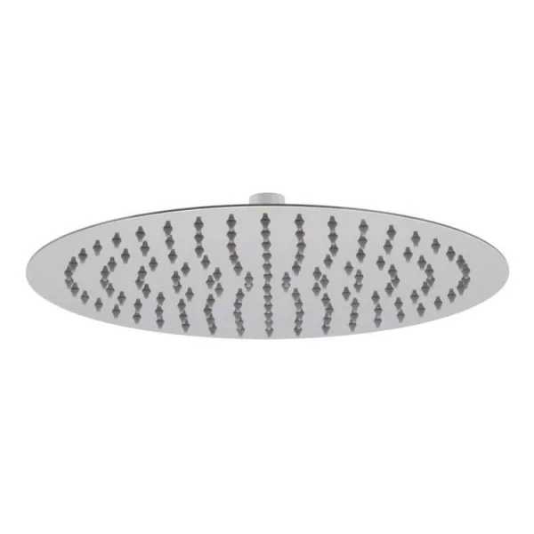 Vado Aquablade 300mm (12") Round Easy Clean Slimline Shower Head With Arm Chrome