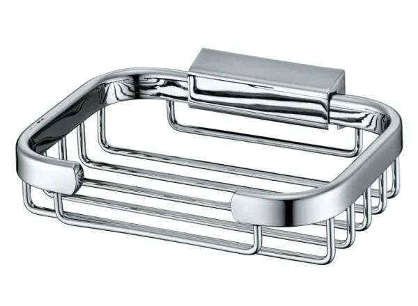 Vado Basket Small Rectangular Wall Mounted Chrome