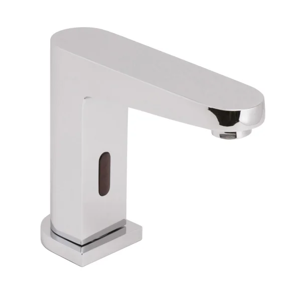 Vado I-tech Life Infra-red Mono Basin Mixer Deck Mounted Mains Or Aa Battery Operated Chrome