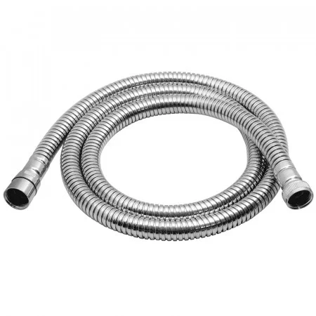 Vado Shower Hose Brass Standard Bore 120cm Chrome Plated Chrome