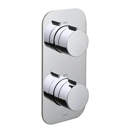 Vado Trim Kit For Tablet Altitude Vertical Concealed 2 Outlet 2 Handle Thermostatic Valve (tab-048/2-conc) Chrome