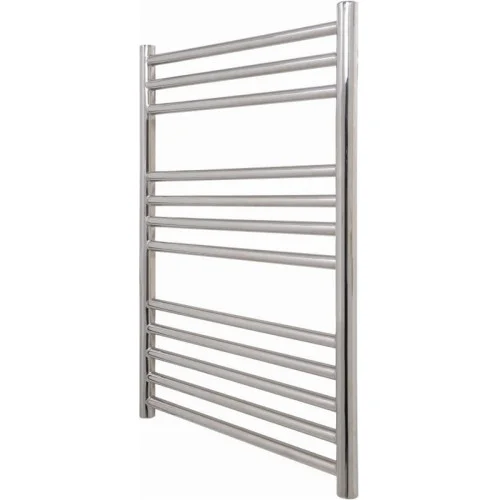 Vogue Chube Towel Radiator Heating Only - Polished Stainless Steel 1200X500