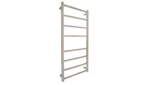 Vogue Ideal Towel Radiator Dual Energy - Polished Stainless Steel 900X500 detail view - Image 2