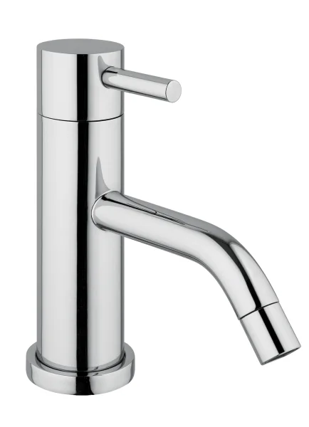 Just Taps Florence Round Single Lever Basin Mixer Without Pop Up Waste Chrome