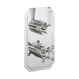 Crosswater Belgravia 2 Handle Trimset (must be paired with WLBP1500RC_V2) Chrome White Lever