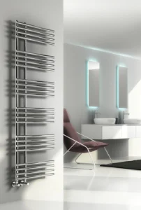 Reina Elisa 500 X 1000 Chrome Designer Radiator detail view - Image 2