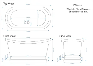 Bc Designs 1500 Antique Bath Nickel Inner Antique Copper/nickel detail view - Image 2