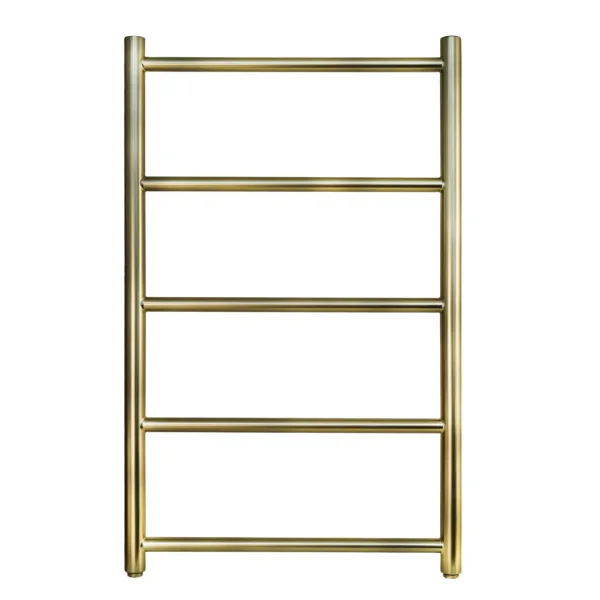 Just Taps Evo Radiator 800x500 Brushed Brass