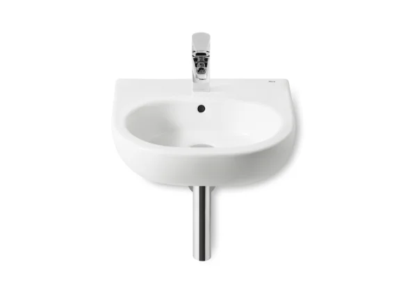 Roca Meridian-n Cloakroom Wall Hung Basin 450 X 420mm - 1 Taphole