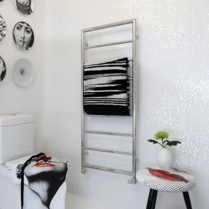 Jis Alfriston 650/1000 650 X 1000mm Radiator For Central Heating Polished Stainless Steel detail view - Image 3