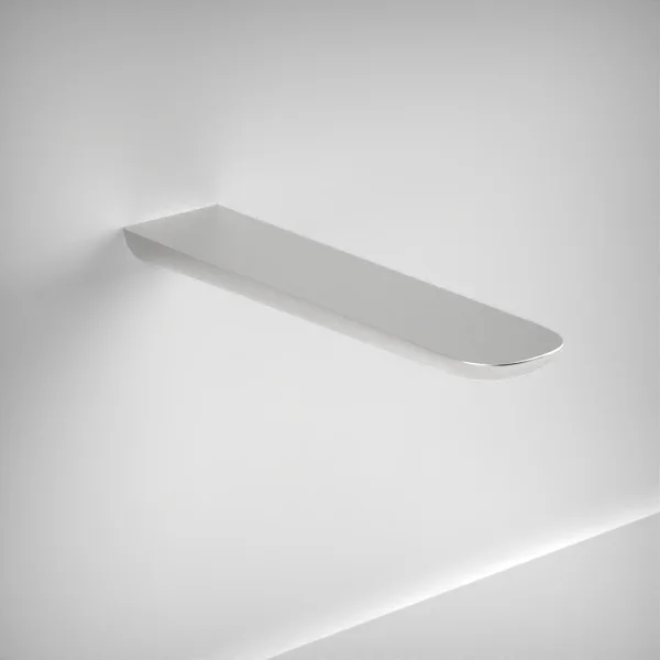 Ava Purity Wall Mounted Bath Spout - Brushed Stainless Steel